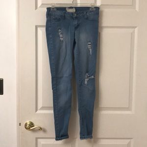 Altar’d State Light Wash Ripped Jeggings